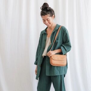 Maiwa Studio Jacket - O/S - Forest